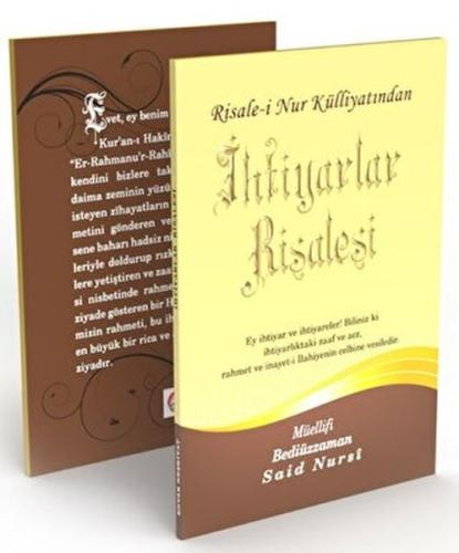 İhtiyarlar Risalesi Büyük Boy