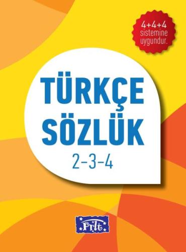 İlköğretim Türkçe Sözlük Karton Kapak 2-3-4 Kolektif