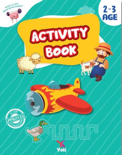 3-4 Age Activity Book