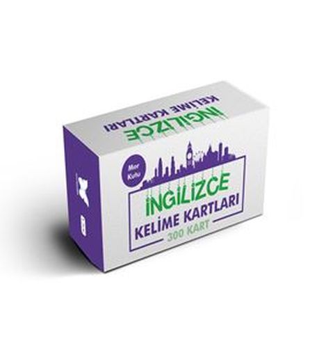 İngilizce Kelime Öğreten Kartlar 4. Kutu (Mor Kutu)