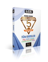 IQ YAY.LGS TÜM DERSLER KONU KONU ÇIKMIŞ SORU.20-24