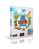 IQ YAYINLARI 4.SINIF YAZ TATİL KİTABI