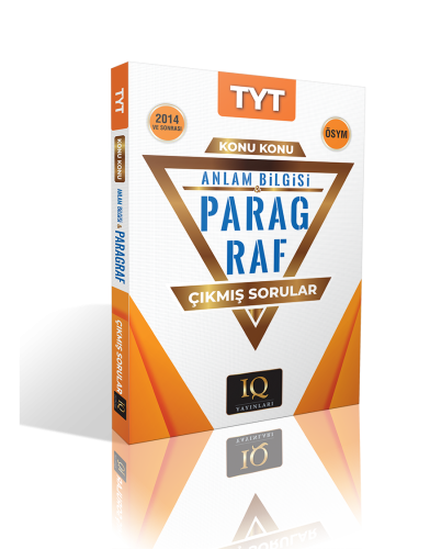 IQ YAYINLARI ÖSYM PARAGRAF ÇIKMIŞ SORULAR