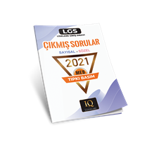 IQ YAYINLARI TIPKI BASIM LGS ÇIKMIŞ SORULAR-2021