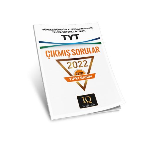 IQ YAYINLARI TIPKI BASIM ÖSYM ÇIKMIŞ SOR. TYT 2022