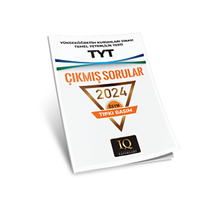 IQ YAYINLARI TIPKI BASIM ÖSYM ÇIKMIŞ SOR. TYT 2024