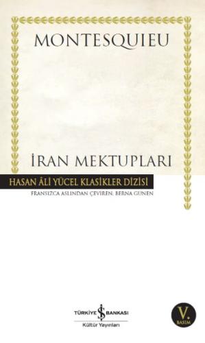 İran Mektupları - Hasan Ali Yücel Klasikleri Montesquieu