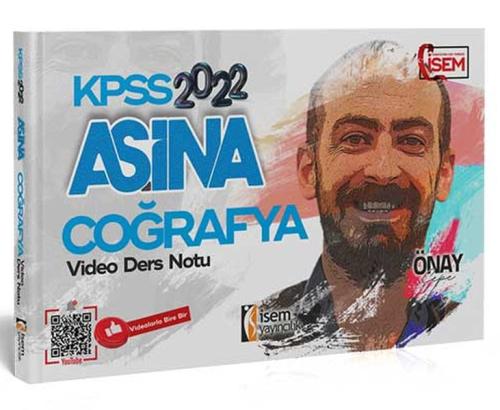 İsem Yayıncılık 2022 KPSS Aşina Coğrafya