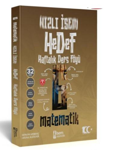 İsem Yayıncılık 2024 Hızlı  Hedef 6.Sınıf Matematik Haftalık Ders Föyü
