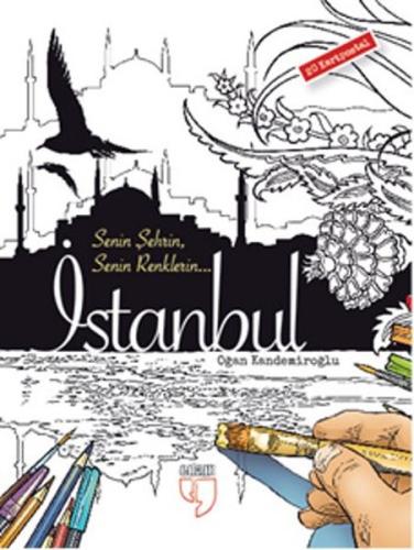 İstanbul Kartpostal Boyama (20 Adet Kartpostal) Oğan Kandemiroğlu