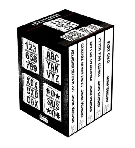 John Verdon Polisiye Seti  (Kutulu 5 Kitap)