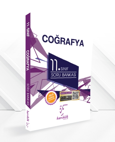 Karekök 11. Sınıf Coğrafya Soru Bankası (Yeni) Celal TOPALOĞLU