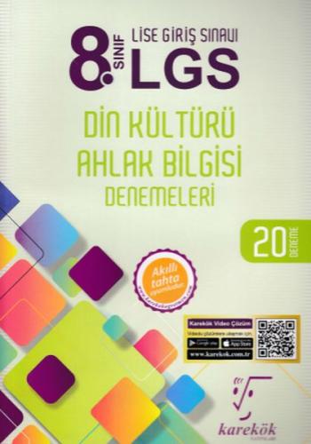 Karekök 8. Sınıf LGS Din Kültürü Ahlak Bilgisi 20 Deneme (Yeni) Orhan 