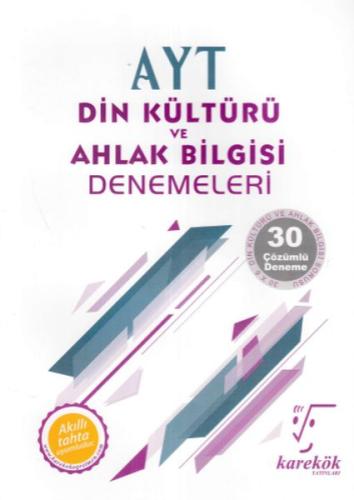 Karekök Yayınları AYT Din Kültürü ve Ahlak Bilgisi 30lu Deneme