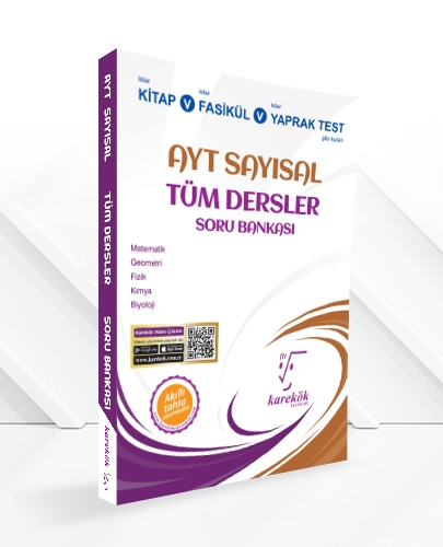 Karekök Yayınları AYT Sayısal Tüm Dersler Soru Bankası