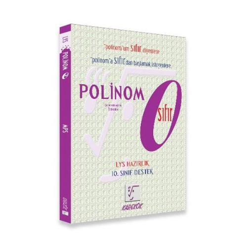 Karekök TYT -AYT Hazırlık Polinom Sıfır (Yeni)