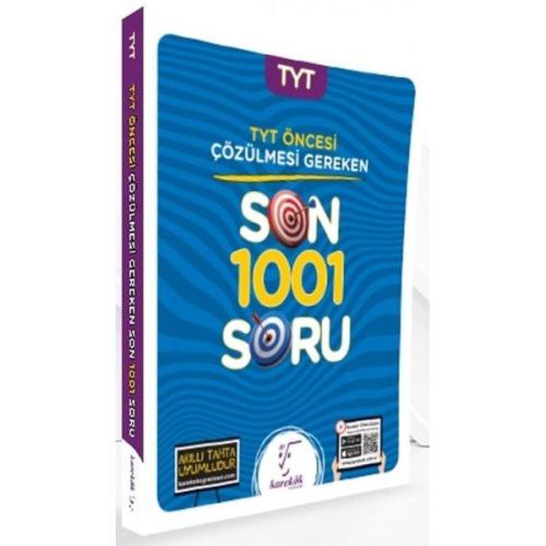 Karekök TYT Öncesi Çözülmesi Gereken Son 1001 Soru (Yeni) %21 indiriml