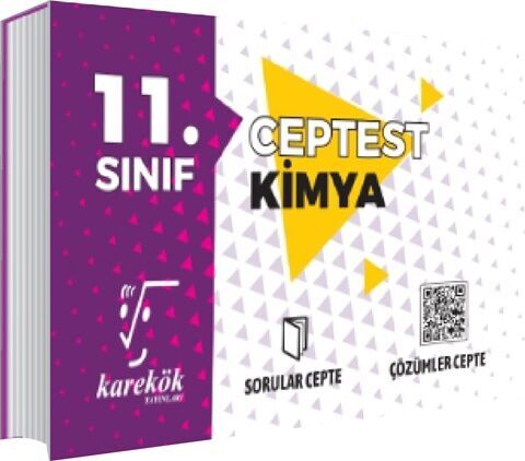 Karekök Yayınları 11. Sınıf Kimya CepTest
