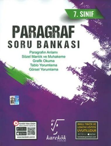 Karekök Yayınları 7. Sınıf Paragraf Soru Bankası Komisyon