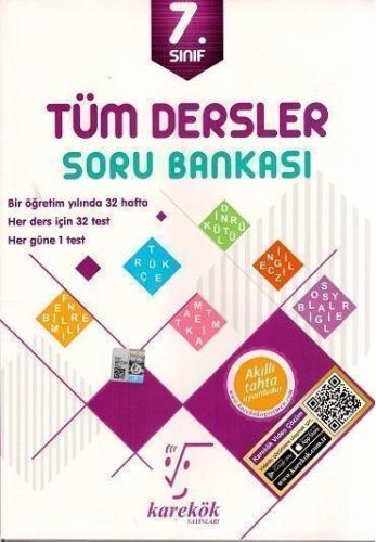Karekök Yayınları 7. Sınıf Tüm Dersler Soru Bankası
