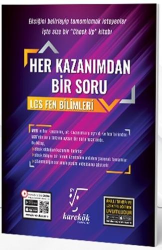Karekök Yayınları 8. Sınıf LGS Fen Bilimleri Her Kazanımdan Bir Soru K