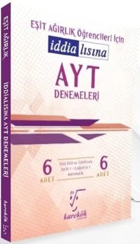 Karekök Yayınları AYT İddialısına Eşit Ağırlık 6 lı Deneme Karekök Yay