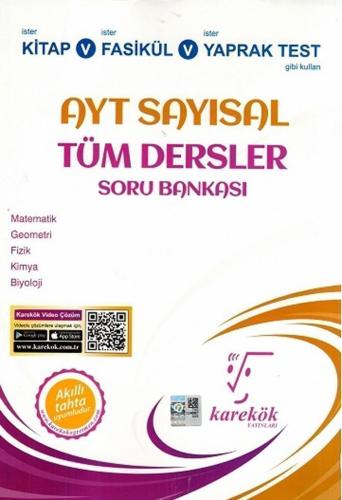 Karekök AYT Sayısal Tüm Dersler Soru Bankası (Yeni) %21 indirimli Fati