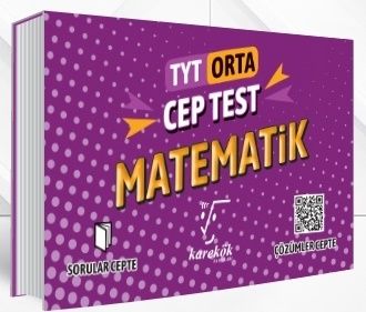 Karekök Yayınları TYT Matematik Orta Cep Test Karekök Yayıncılık