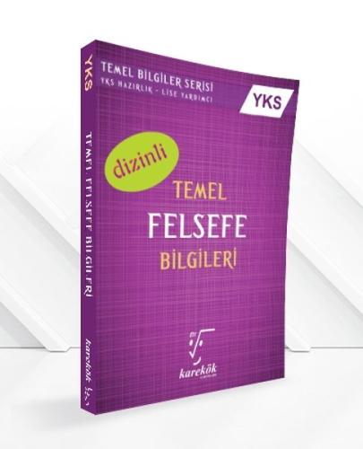 Karekök Yayınları AYT Temel Felsefe Bilgileri