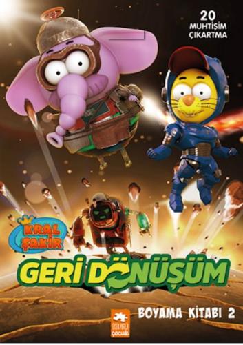 Kral Şakir Geridönüşüm Boyama Kitabı 2 %20 indirimli