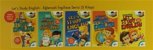 Let's Study English - Yazı Aktiviteleri Eğlenceli İngilizce (5 Kitap set)