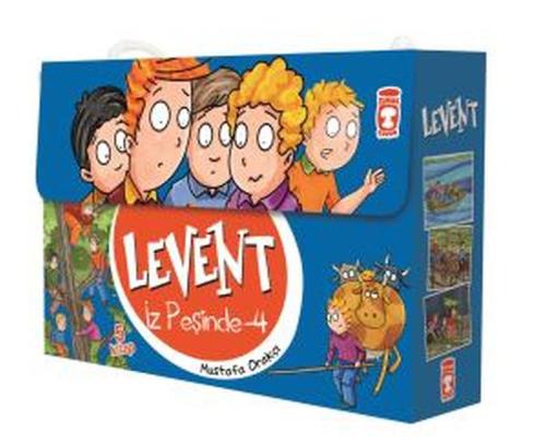 Levent İz Peşinde - 04 Set (5 Kitap Takım)