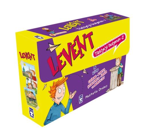 Levent Türkiye'yi Geziyorum - 2 (5 Kitap Takım) %15 indirimli Mustafa 