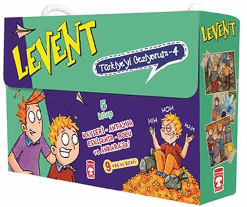 Levent Türkiye'yi Geziyorum - 4 (5 Kitap Takım) %15 indirimli Mustafa 