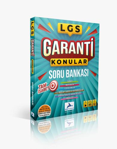 PARAF LGS GARANTİ KONULAR SORU BANKASI