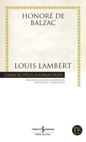 Louis Lambert - Hasan Ali Yücel Klasikleri Honore de Balzac