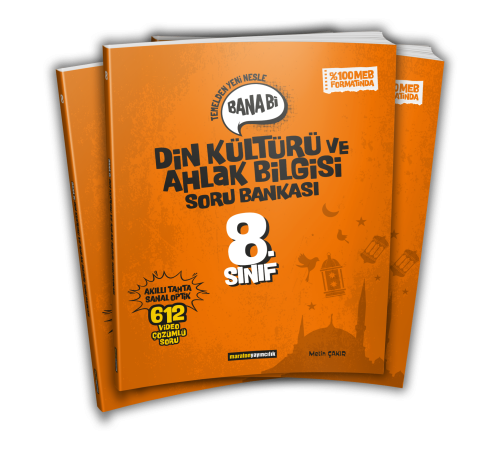 Maraton Yayıncılık 8.Sınıf Bana Bi Din Kültürü Ve Ahlak Bilgisi Soru Bankası
