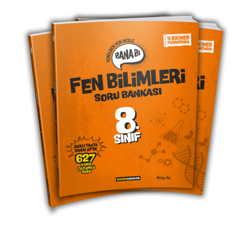 Maraton Yayıncılık 8.Sınıf Bana Bi Fen Bİlimleri Soru Bankası