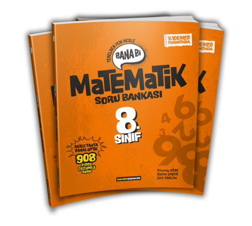 Maraton Yayıncılık 8.Sınıf Bana Bi Matematik Soru Bankası