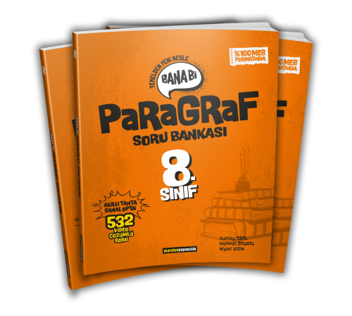 Maraton Yayıncılık 8.Sınıf Bana Bi Paragraf Soru Bankası