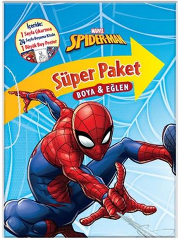 Marvel Spider - Man Süper Paket Boya ve Eğlen