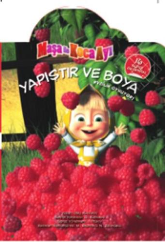 Maşa ile Koca Ayı - Yapıştır Boya - Evcilik Oynuyor