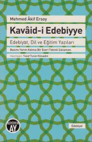 Mehmed Akif Ersoy Kavaid-i Edebiyye