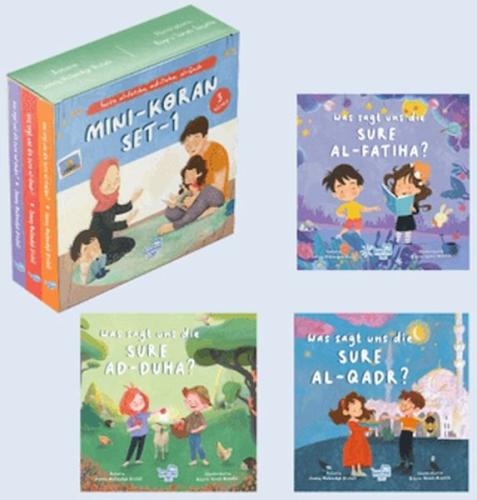 Mini Koran Set-1 Almanca Mini Meal Seti 1 (3 Kitap)