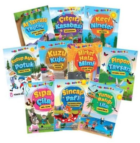Mini Masallar 5 Seti (10 Kitap Takım) %15 indirimli Nalan Aktaş Sönmez