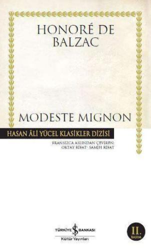 Modeste Mignon - Hasan Ali Yücel Klasikleri Honore de Balzac