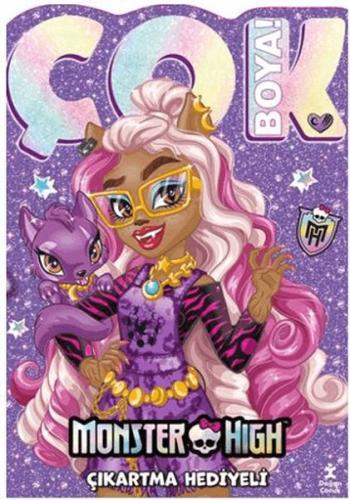Monster High – Çok Boya! Çıkartmalı Dev Boyama Kitabı Kollektif
