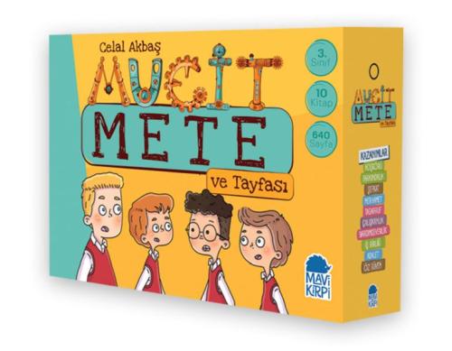 Mucit Mete ve Tayfası 3. Sınıf Hikaye Seti - 10 Kitap Takım %20 indiri
