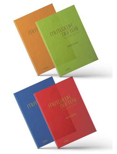 Mutluluk Defteri (Her Sayfada Mutluluk) (Ciltli) Müge Çevik