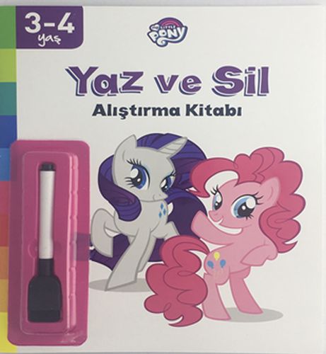 My Little Pony - Yaz ve Sil Alıştırma Kitabı